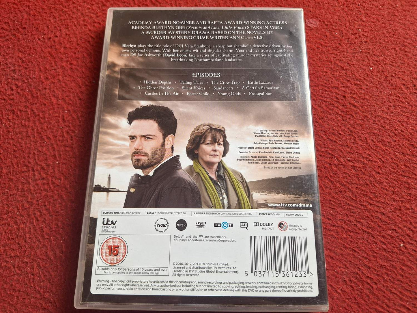 VERA SERIES 1 - 3 BOX DVD
