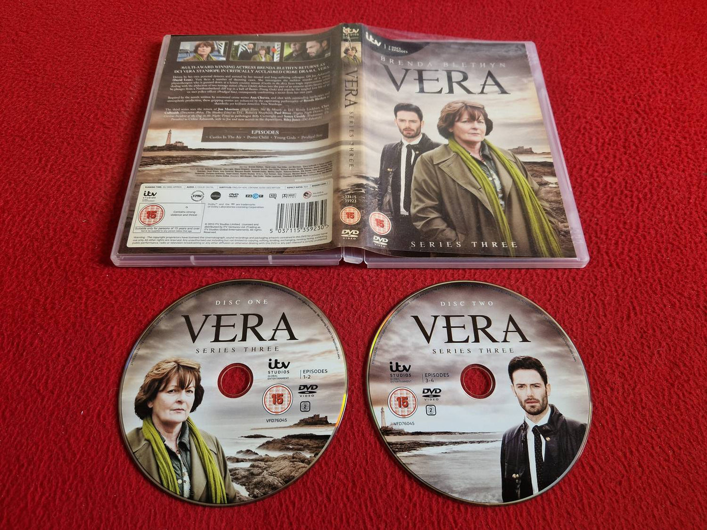 VERA SERIES 3 ENGELSK TEXT ] DVD