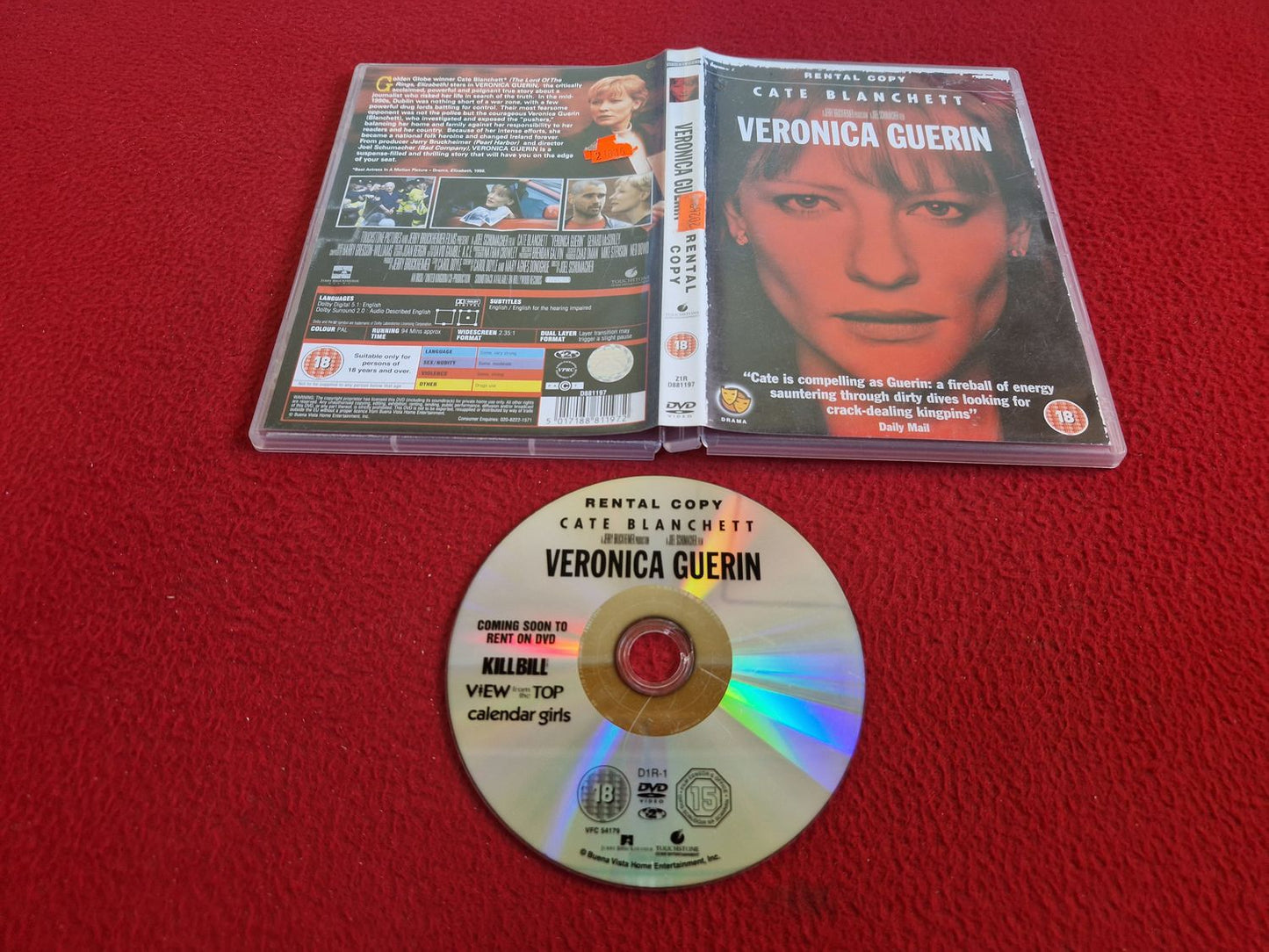VERONICA GUERIN DVD