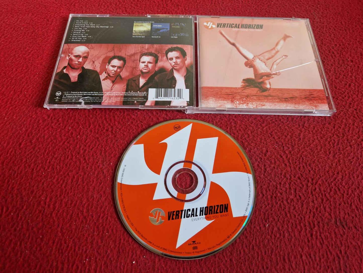 VERTICAL HORIZON EVERYTHING YOU WANT CD