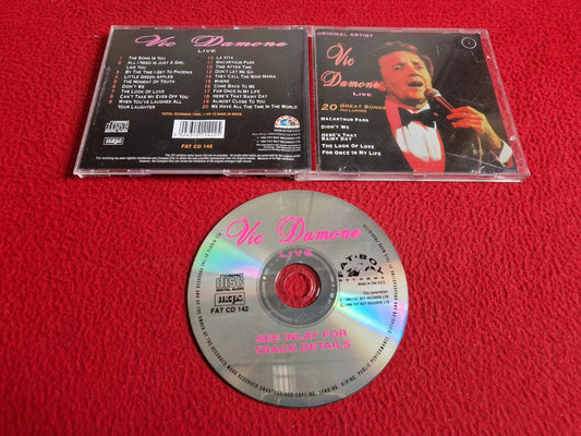 VIC DAMONE LIVE CD