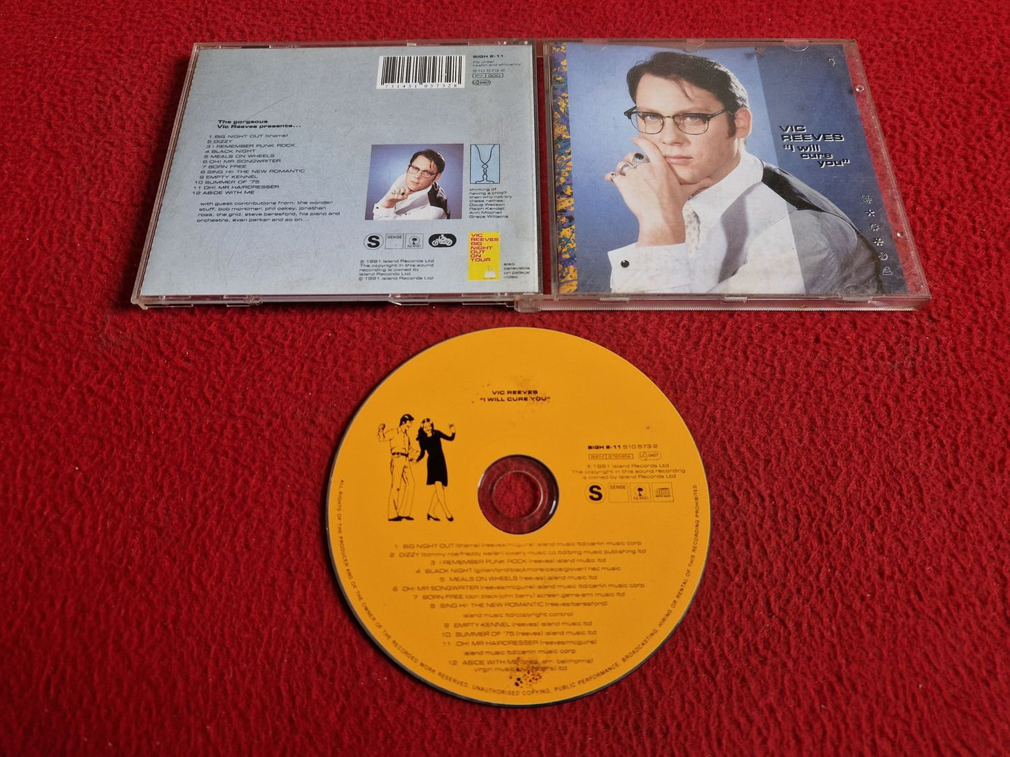 VIC REEVES I WILL CURE YOU CD