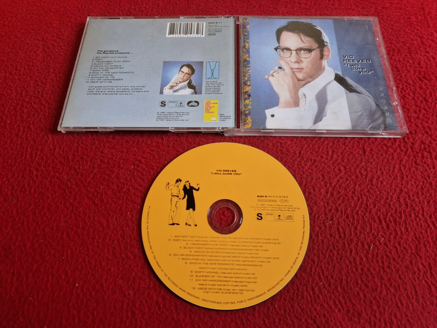 VIC REEVES I WILL CURE YOU CD