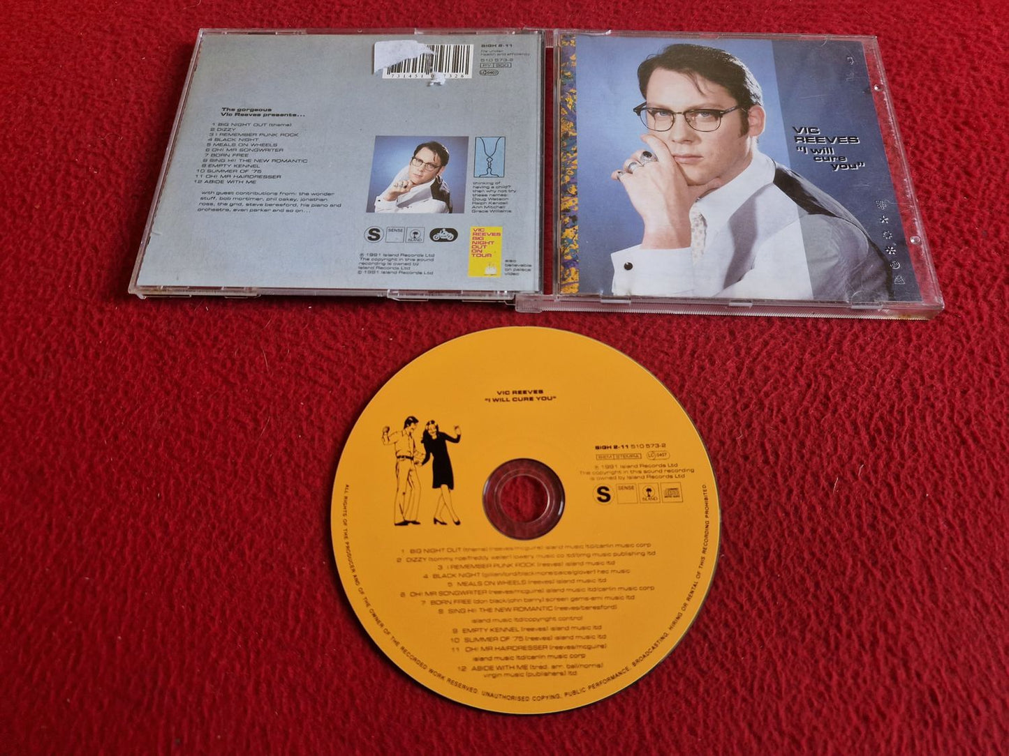 VIC REEVES I WILL CURE YOU CD