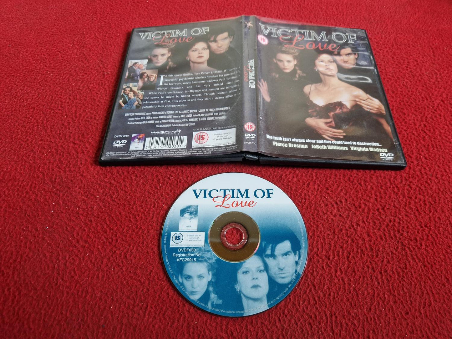 VICTIM OF LOVE DVD