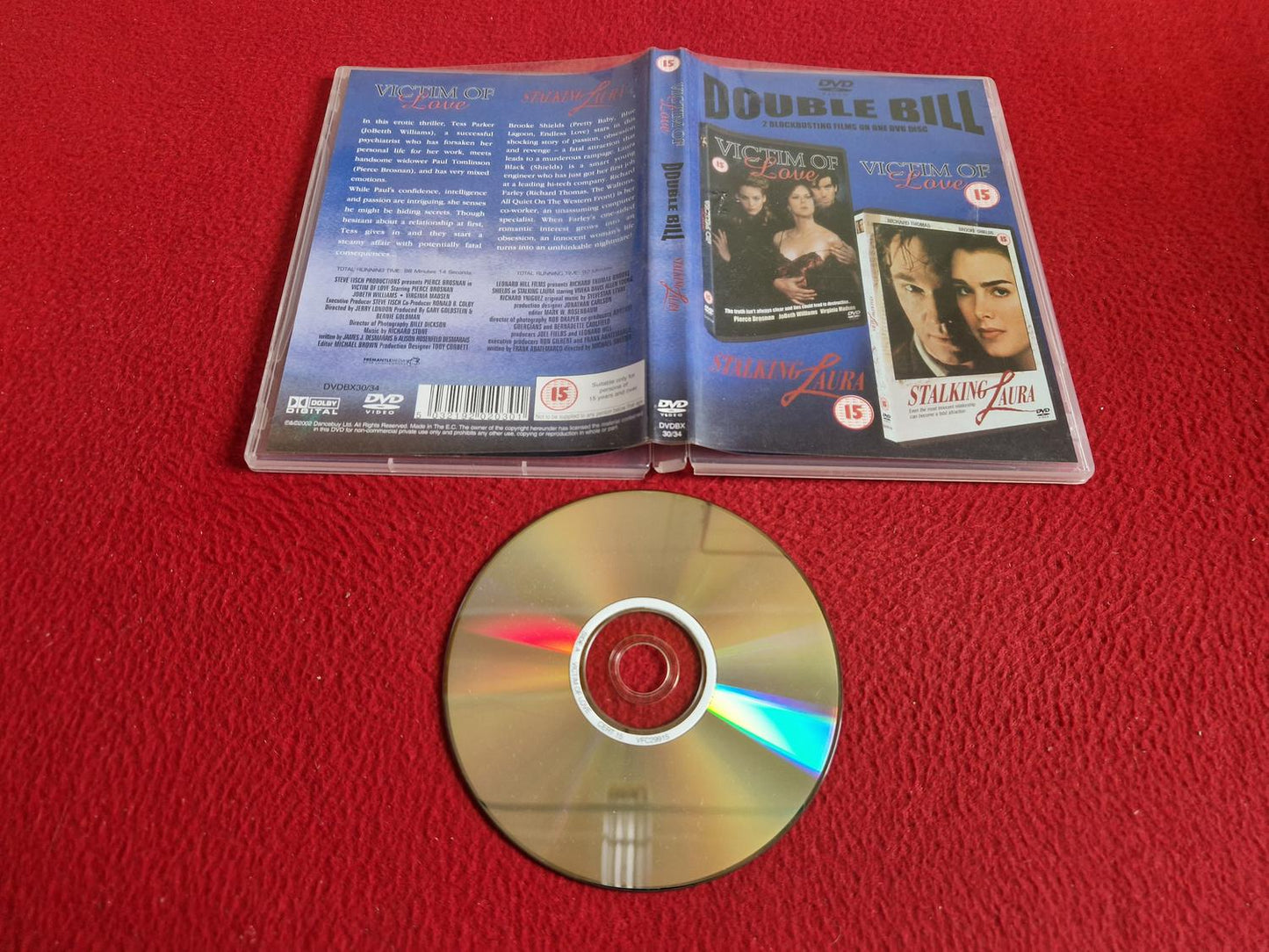 VICTIM OF LOVE / STALKING LAURA DVD