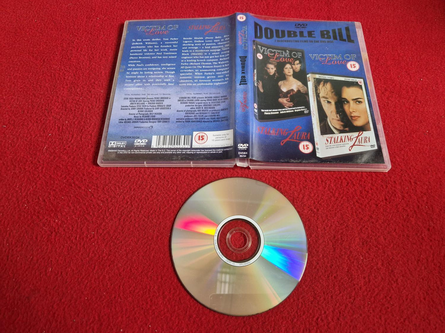 VICTIM OF LOVE / STALKING LAURA DVD