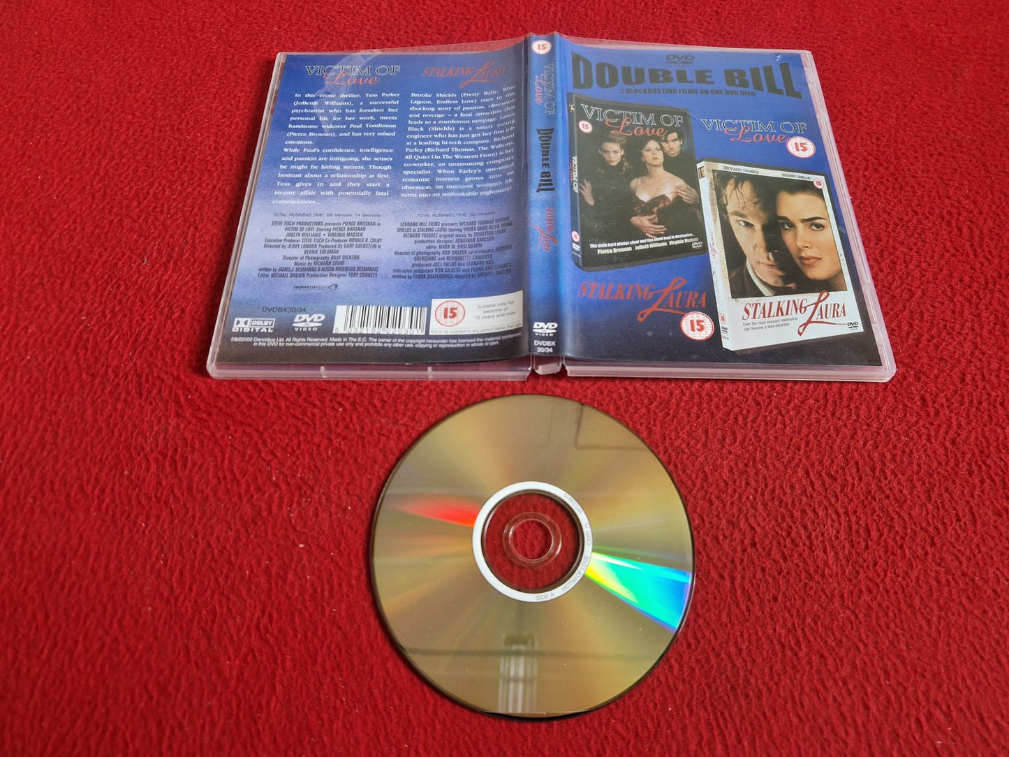 VICTIM OF LOVE / STALKING LAURA DVD