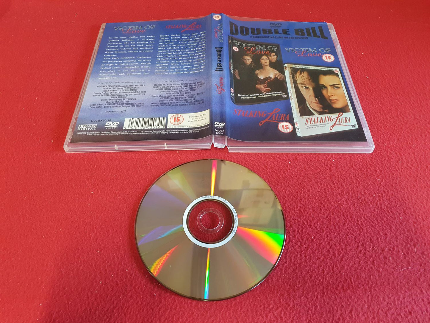 VICTIM OF LOVE / STALKING LAURA till DVD