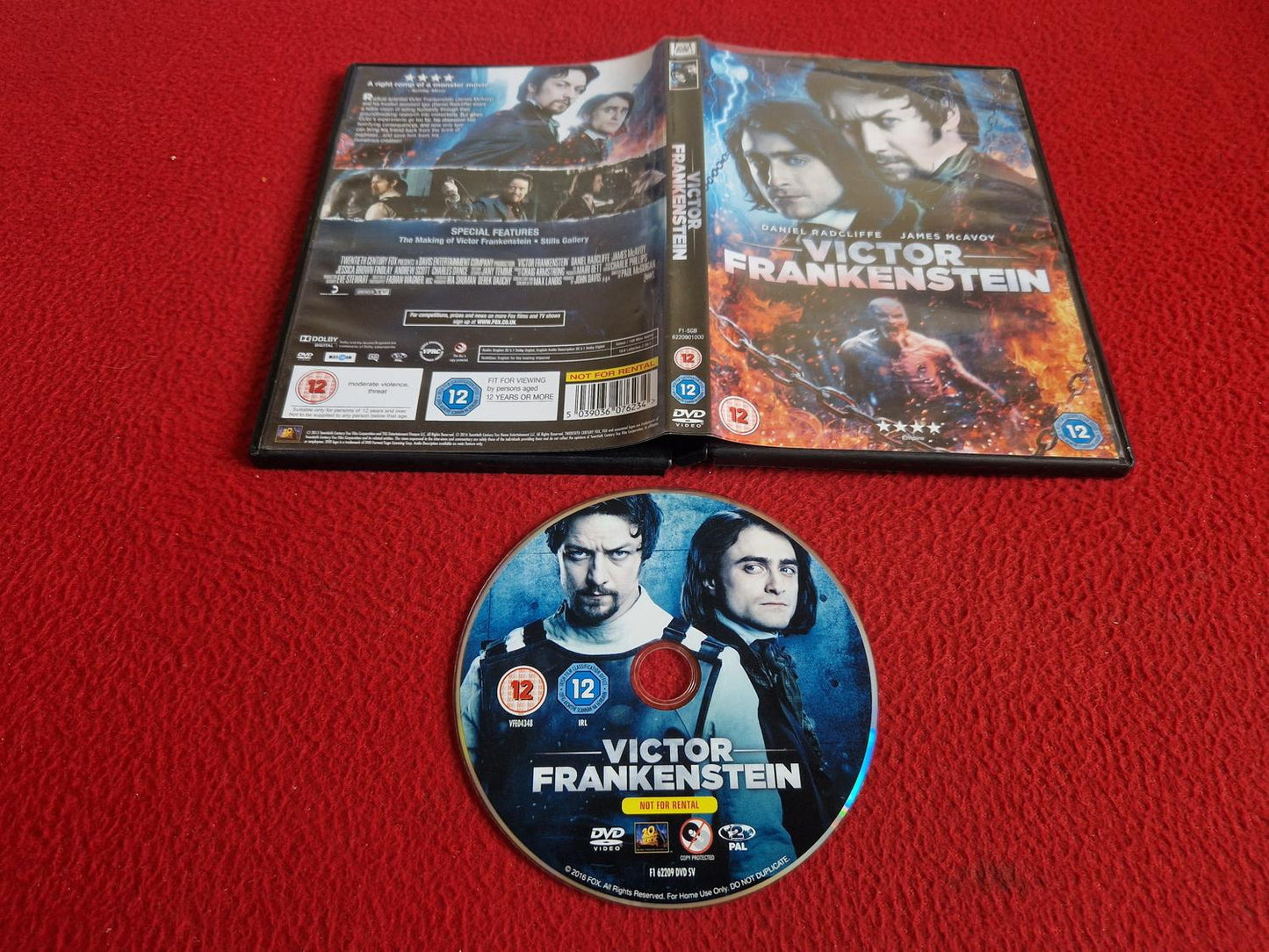 VICTOR FRANKENSTEIN DVD