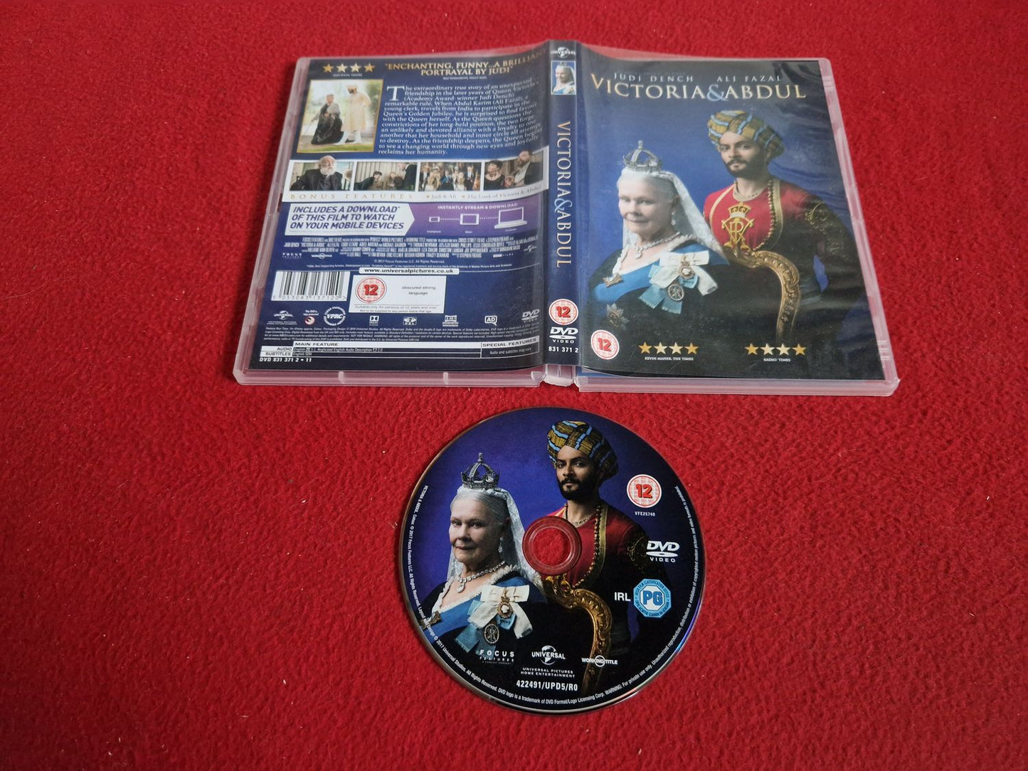 VICTORIA & ABDUL DVD