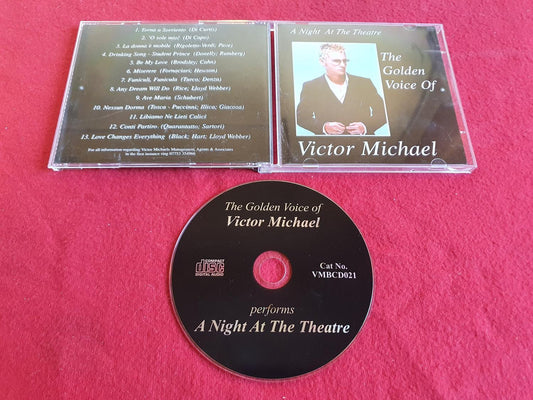 VICTOR MICHAEL A NIGHT AT THE THEATRE THE GOLDEN VOICE OF till CD
