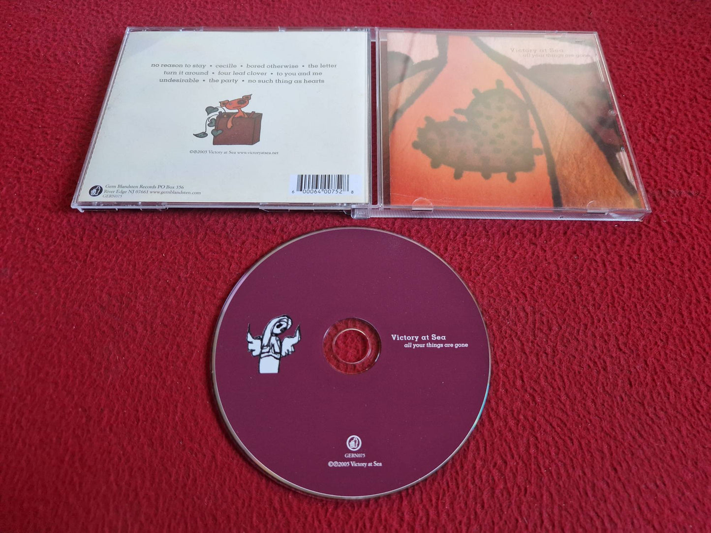 VICTORY AT SEA ALL YOUR THINGS ARE GONE CD