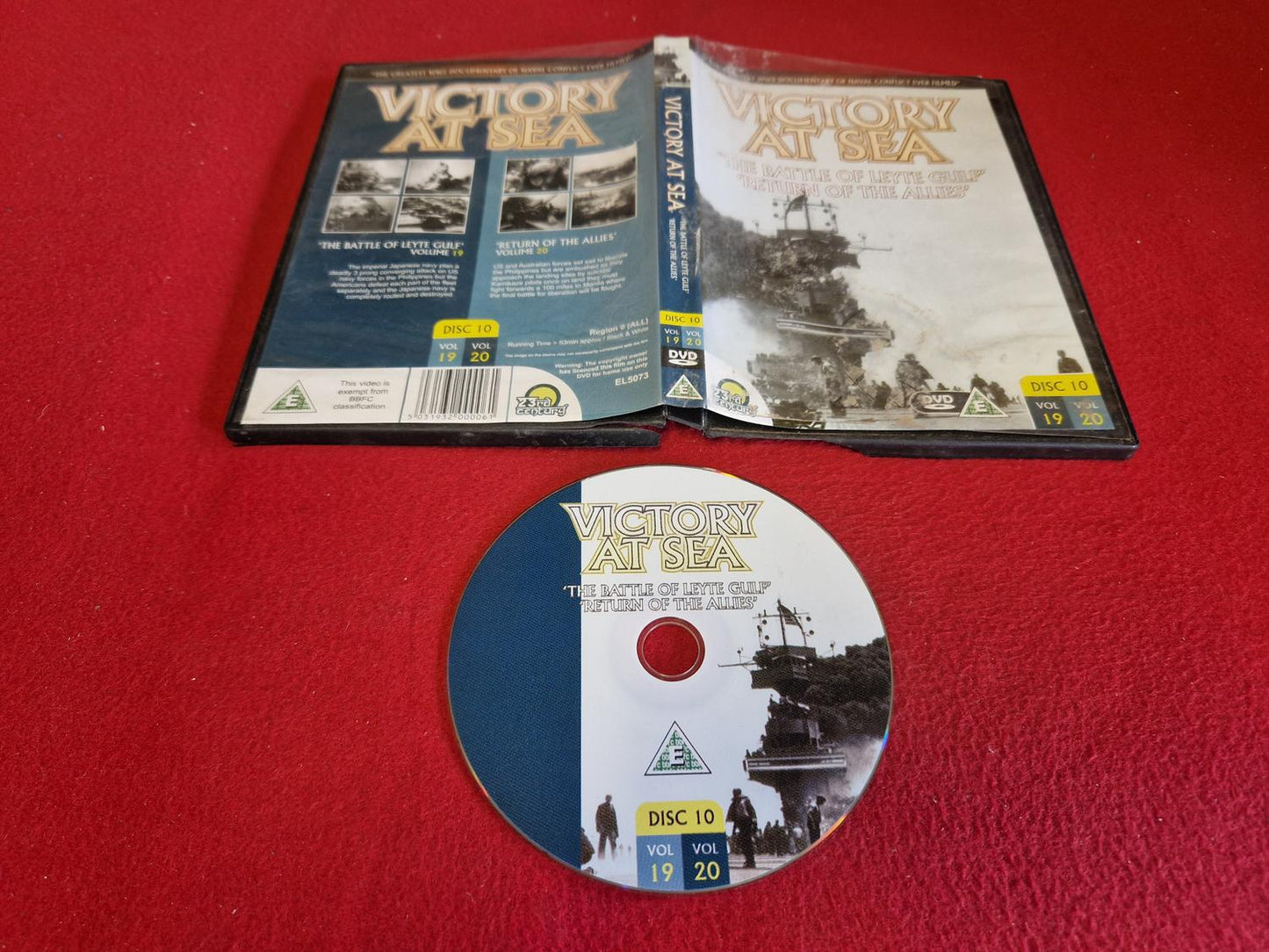 VICTORY AT SEA THE BATTLE OF LEYTE GULF RETURN OF THE ALLIES till DVD