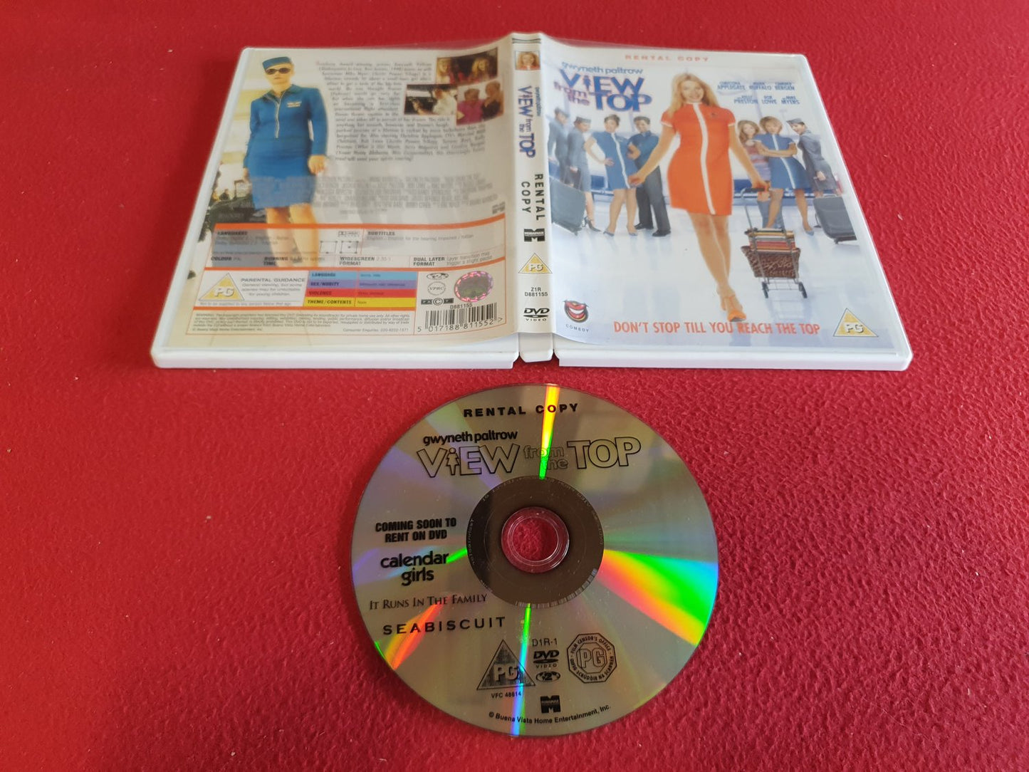 VIEW FROM THE TOP till DVD