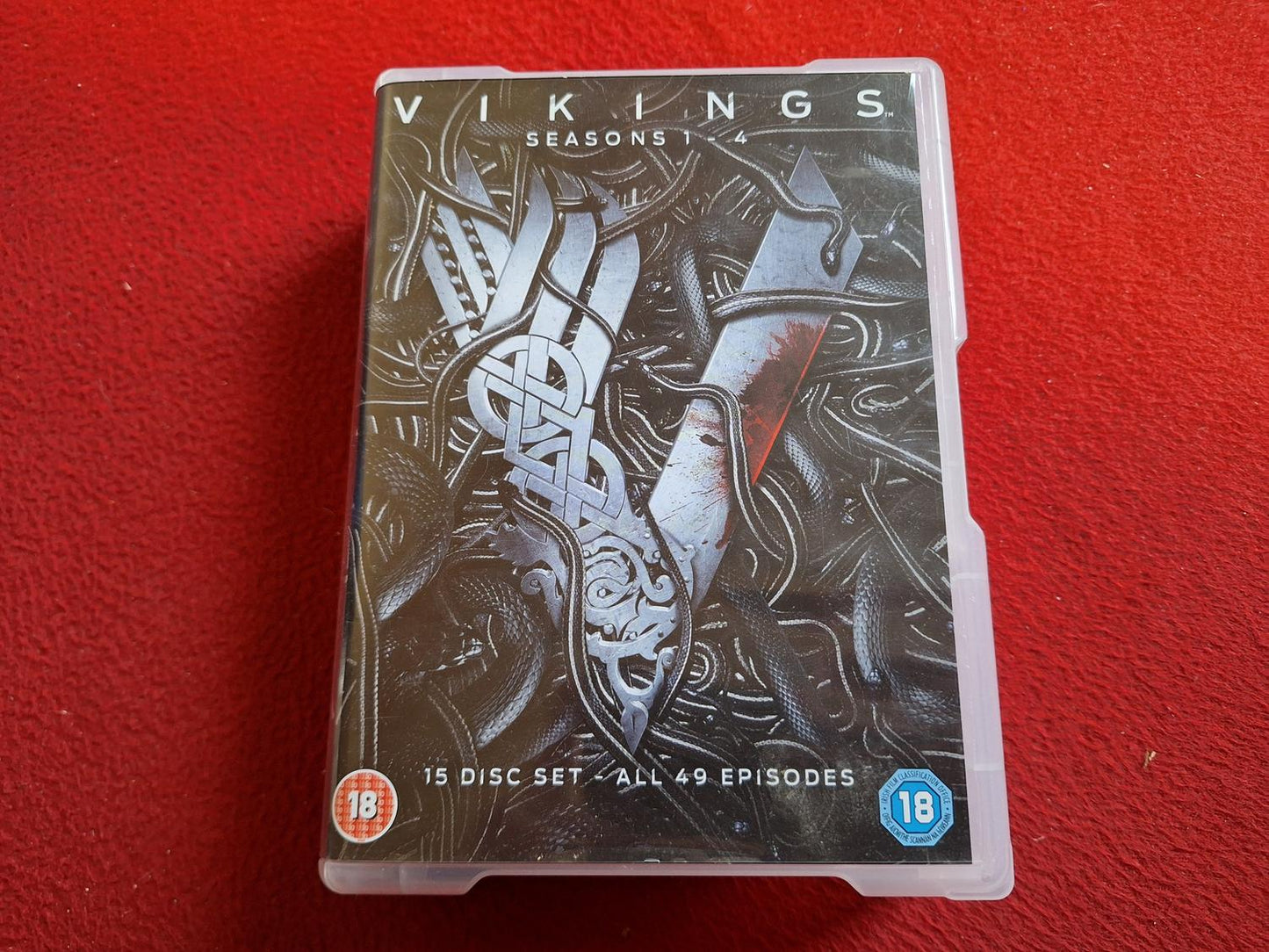 VIKINGS SEASON 1 - 4 BOX DVD
