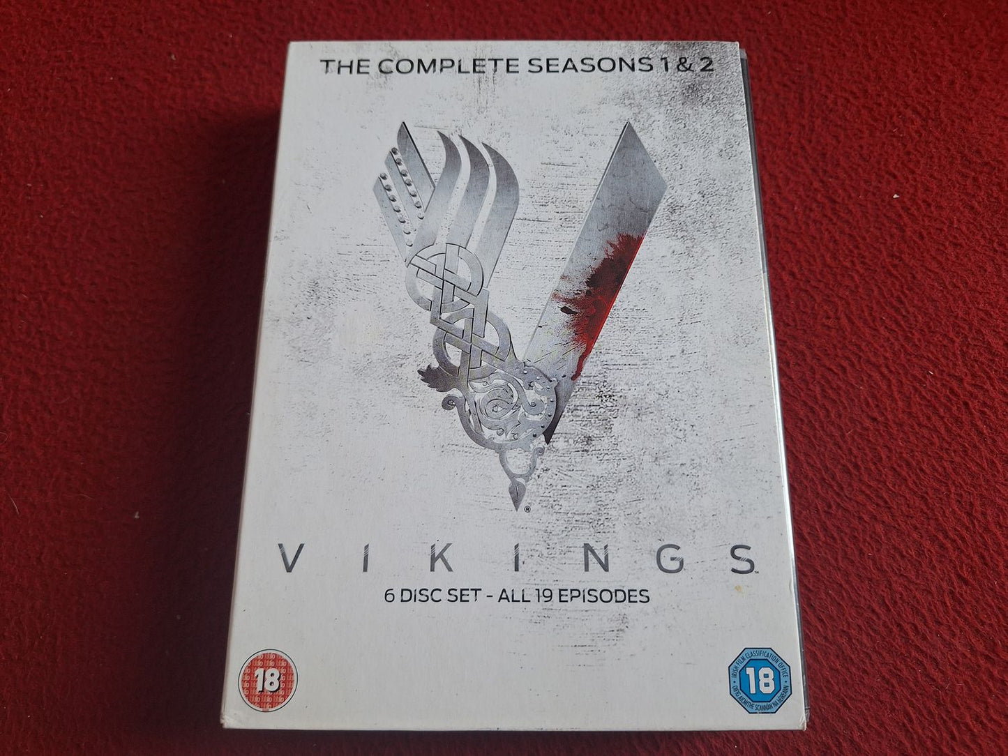 VIKINGS SERIES 1 & 2 BOX DVD
