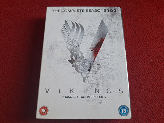 VIKINGS SERIES 1 & 2 BOX DVD