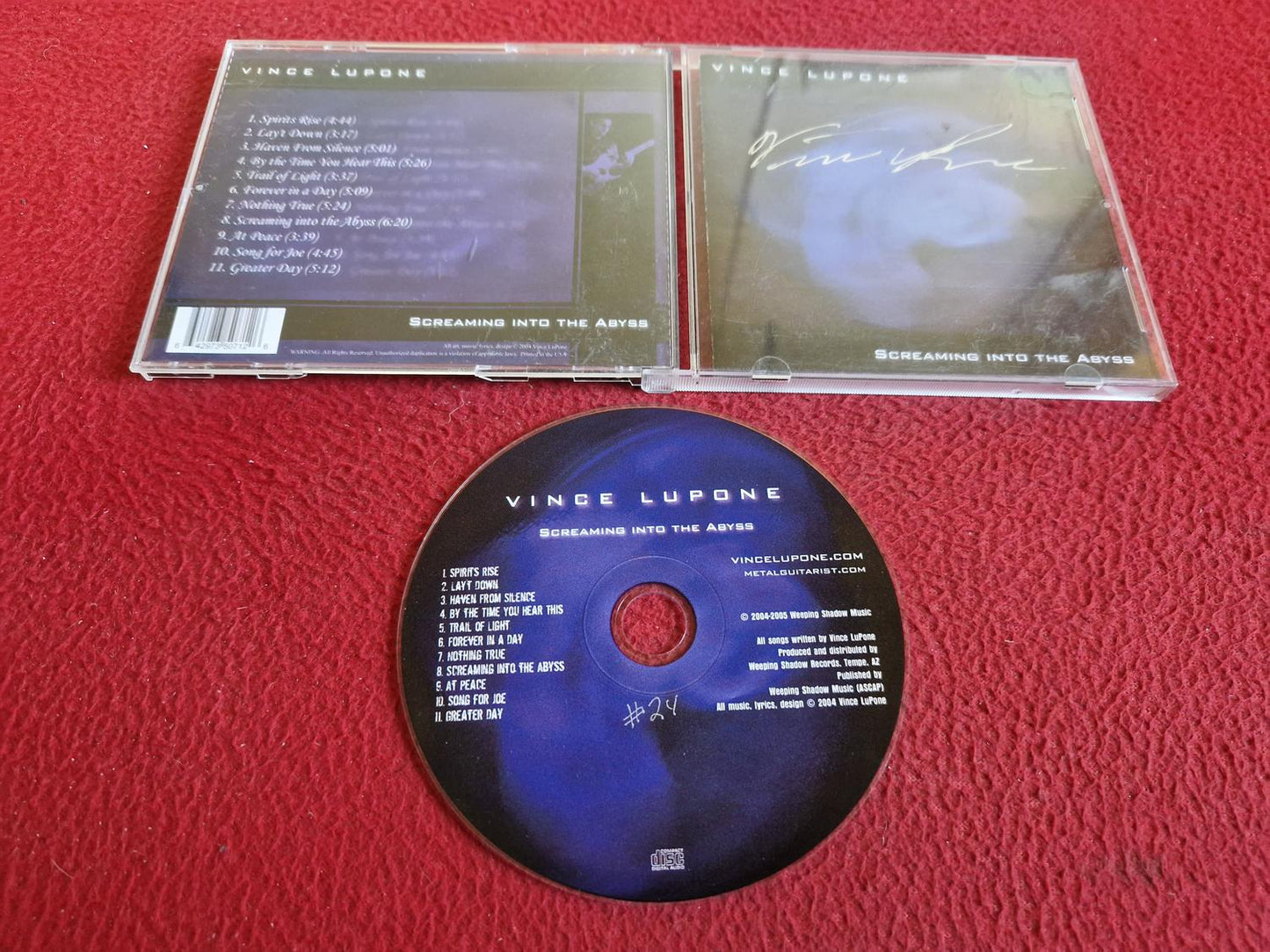VINCE LUPONE SCREAMING INTO THE ABYSS CD