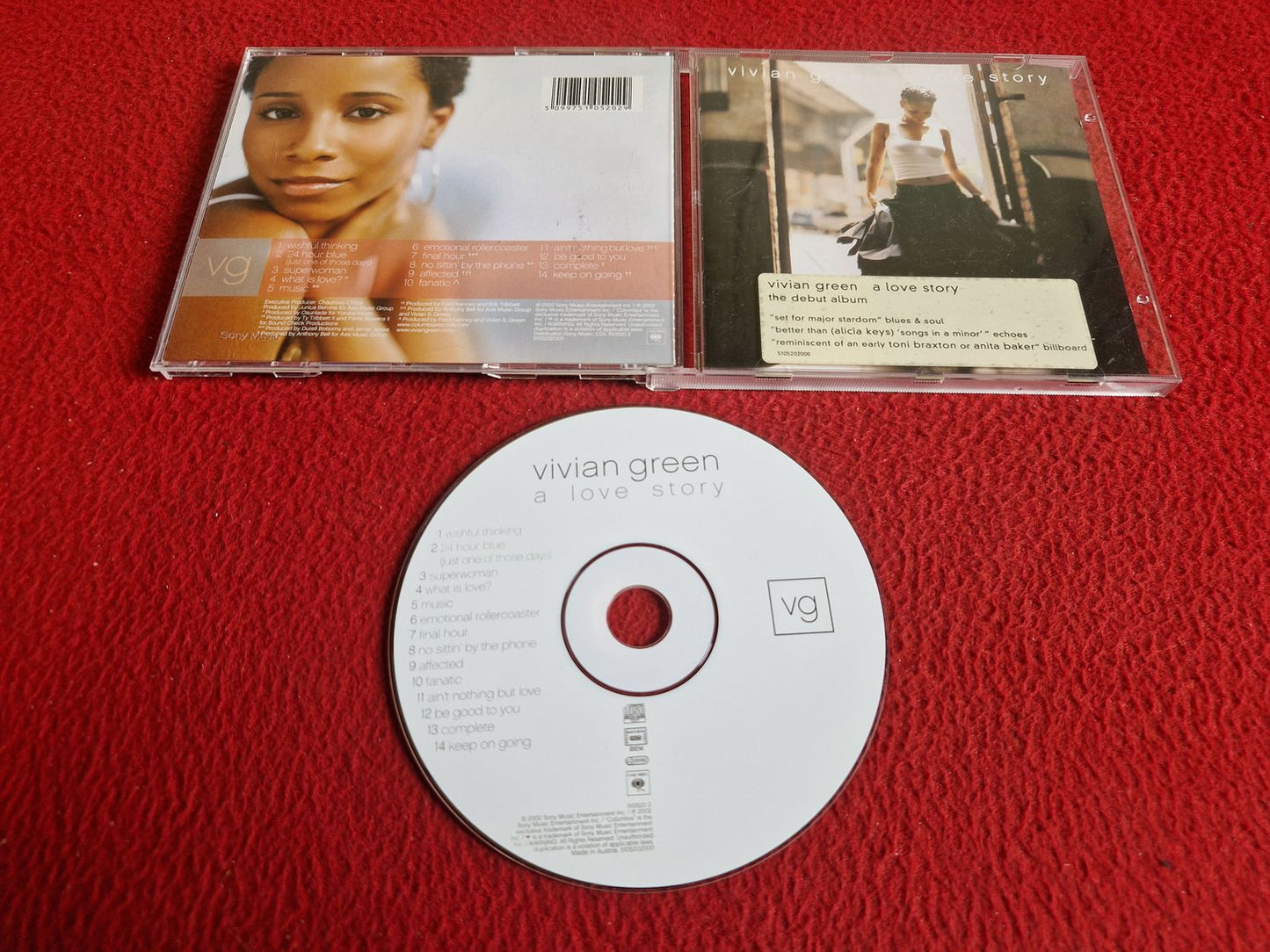 VIVIAN GREEN A LOVE STORY CD