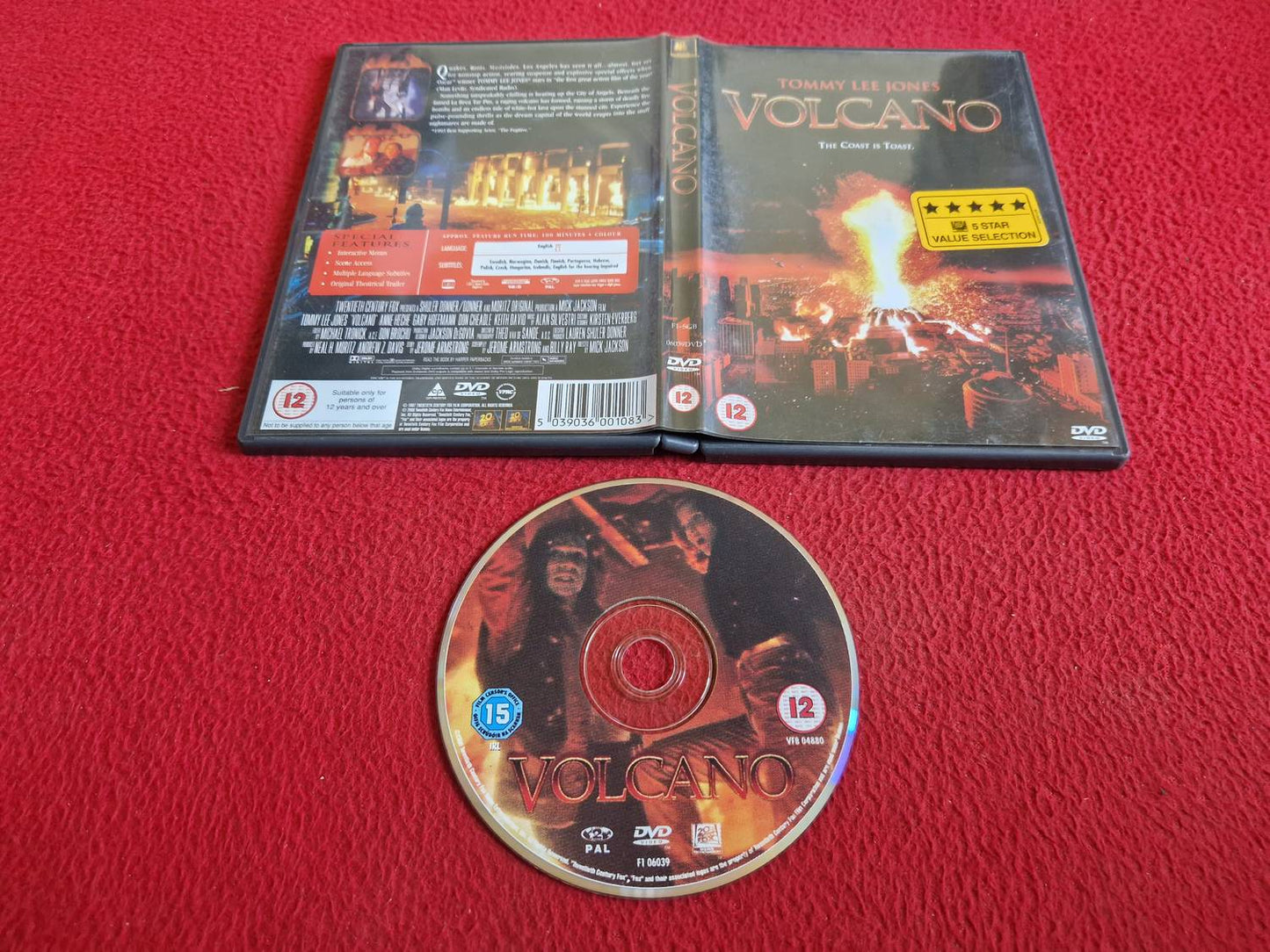 VOLCANO DVD