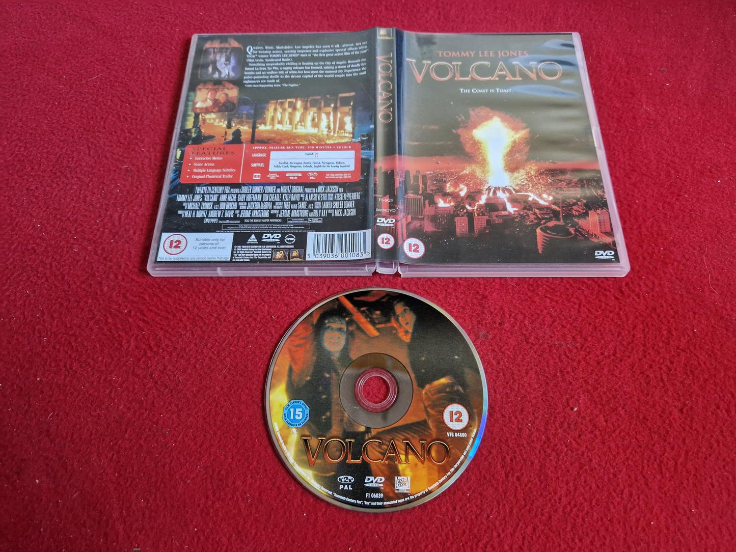 VOLCANO DVD