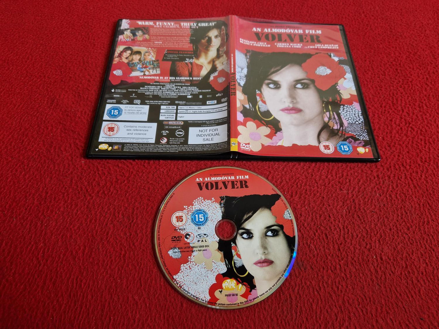 VOLVER [ SPANSKT TAL ENGELSK TEXT ] DVD