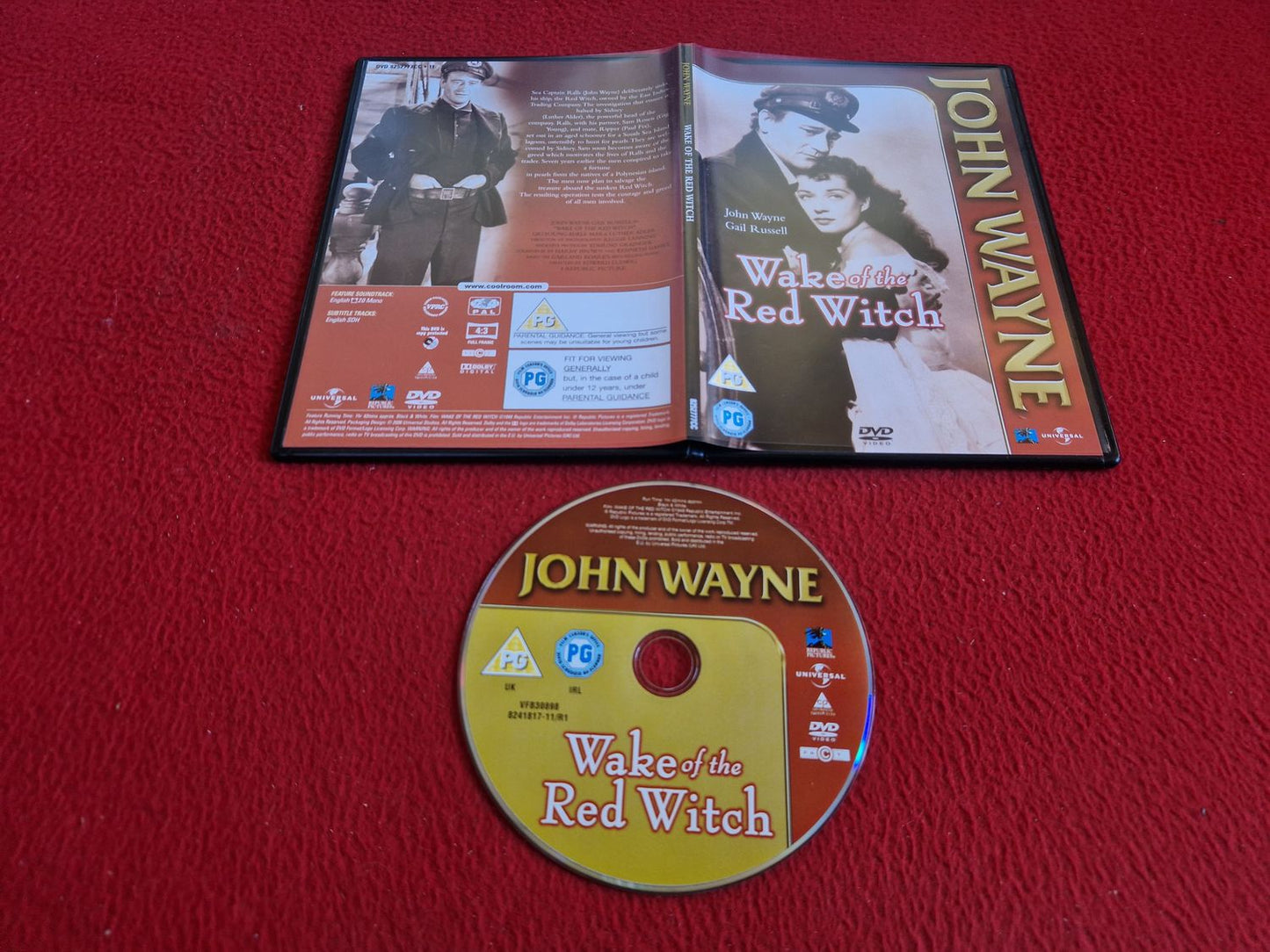 WAKE OF THE RED WITCH [ JOHN WAYNE ] DVD