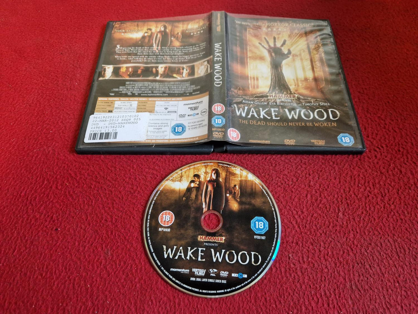 WAKE WOOD [ ENGELSK TEXT ] DVD