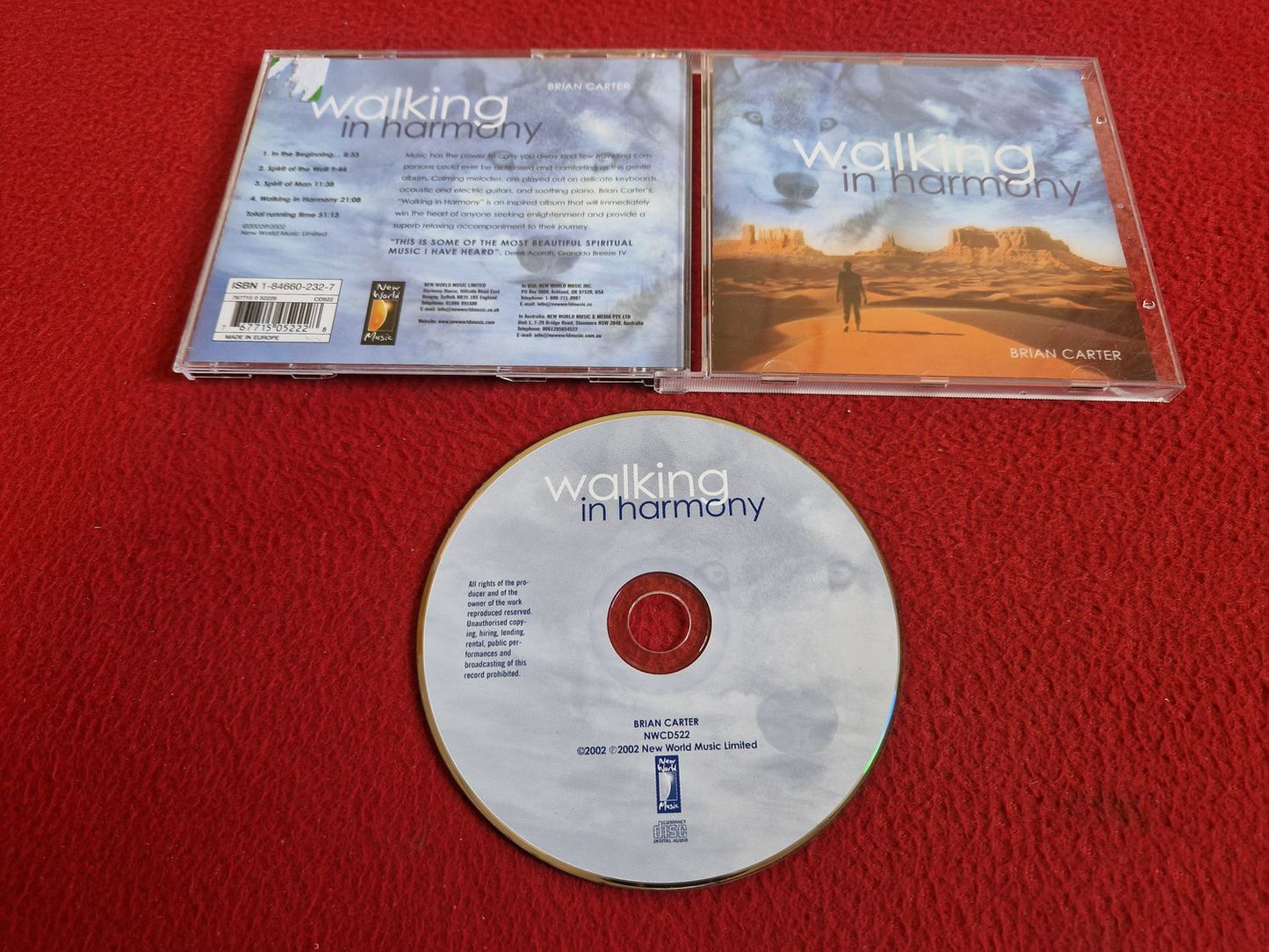 WALKING IN HARMONY CD