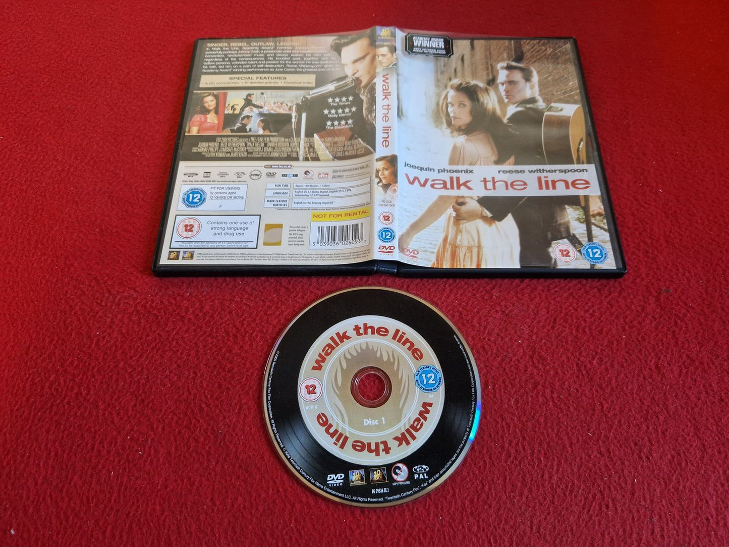 WALK THE LINE DVD