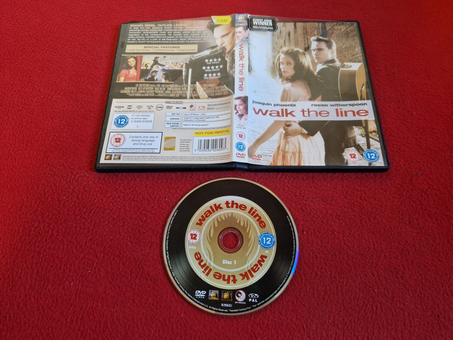 WALK THE LINE DVD