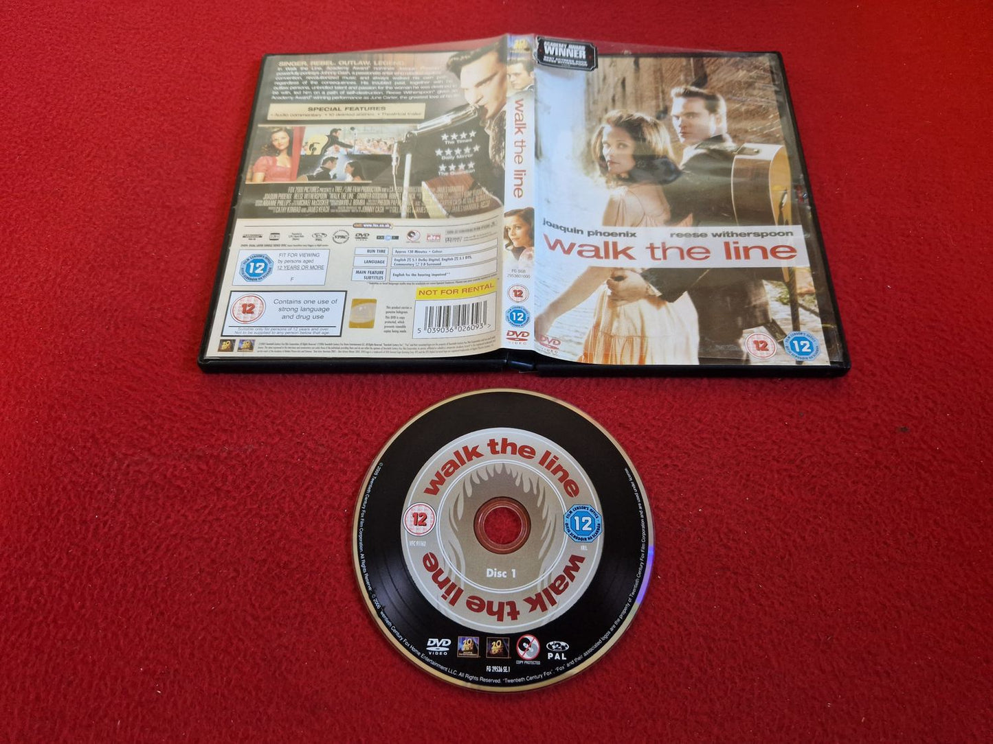 WALK THE LINE DVD