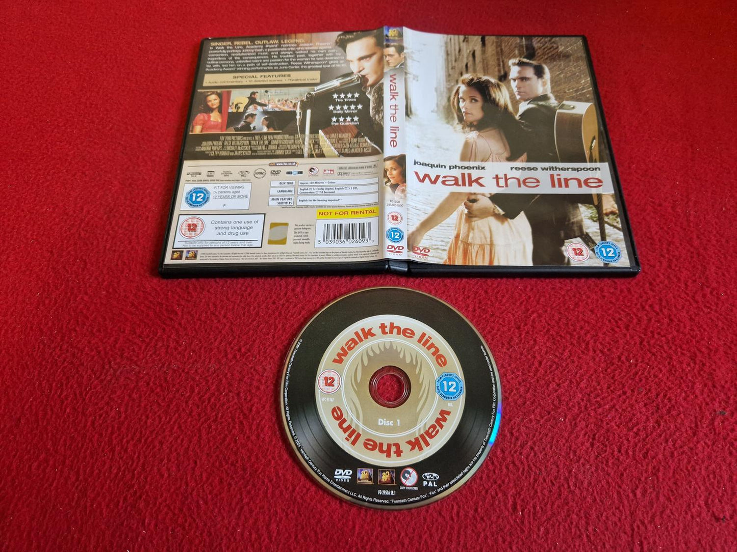 WALK THE LINE DVD