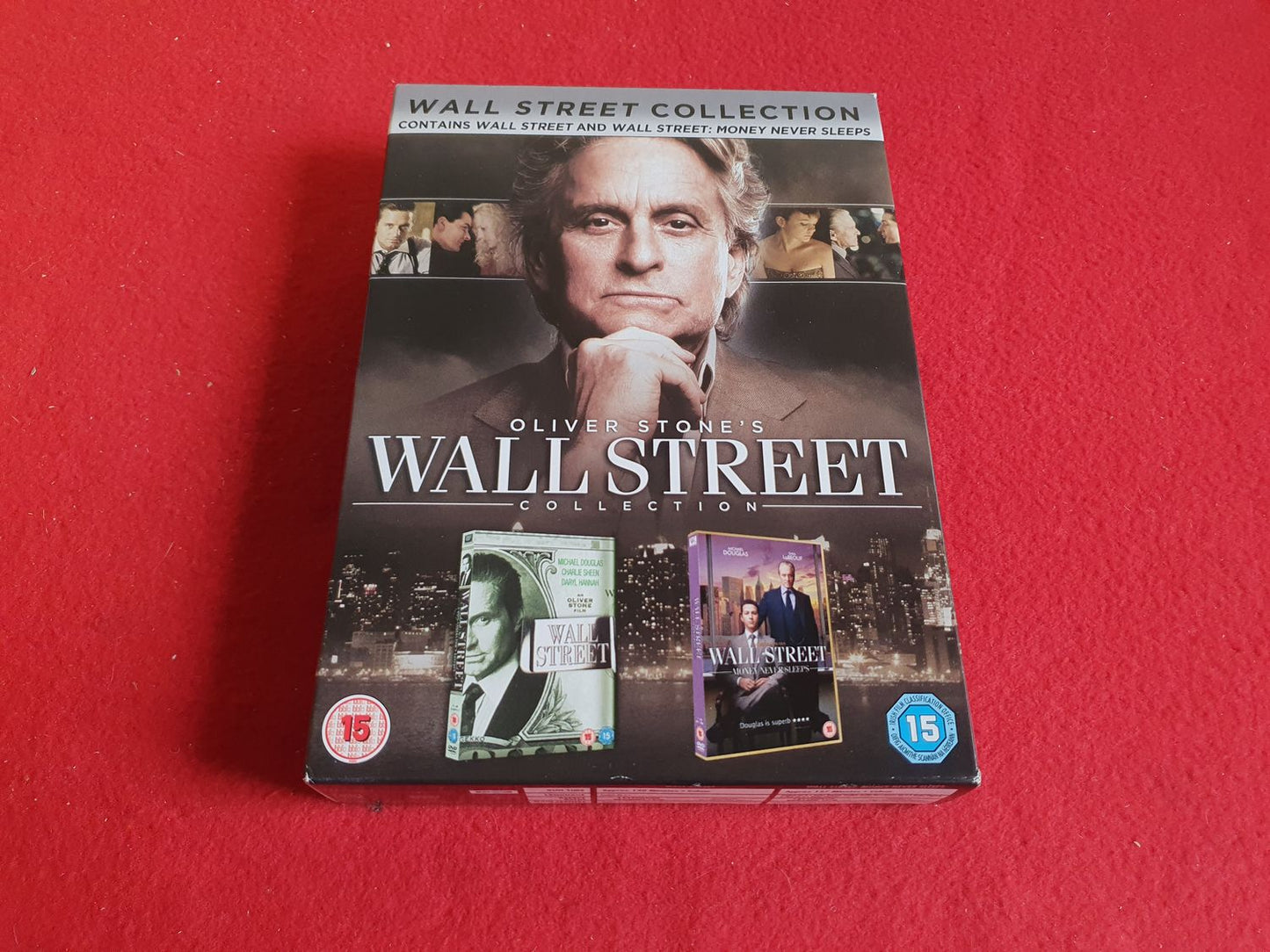 WALL STREET COLLECTION BOX till DVD