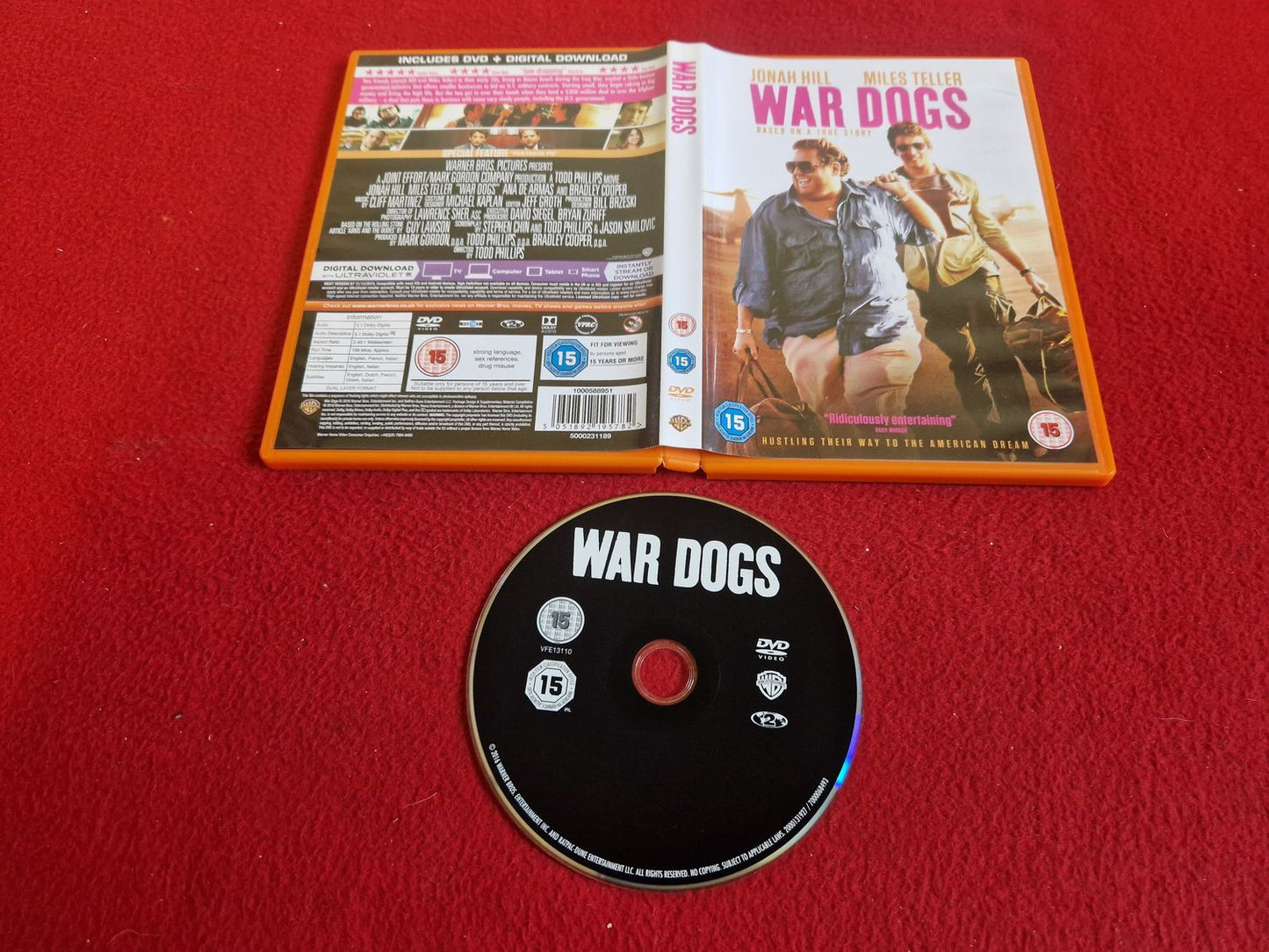 WAR DOGS DVD