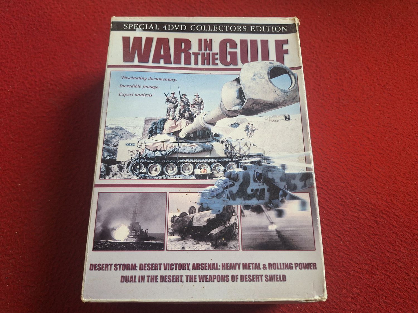 WAR IN THE GULF BOX DVD