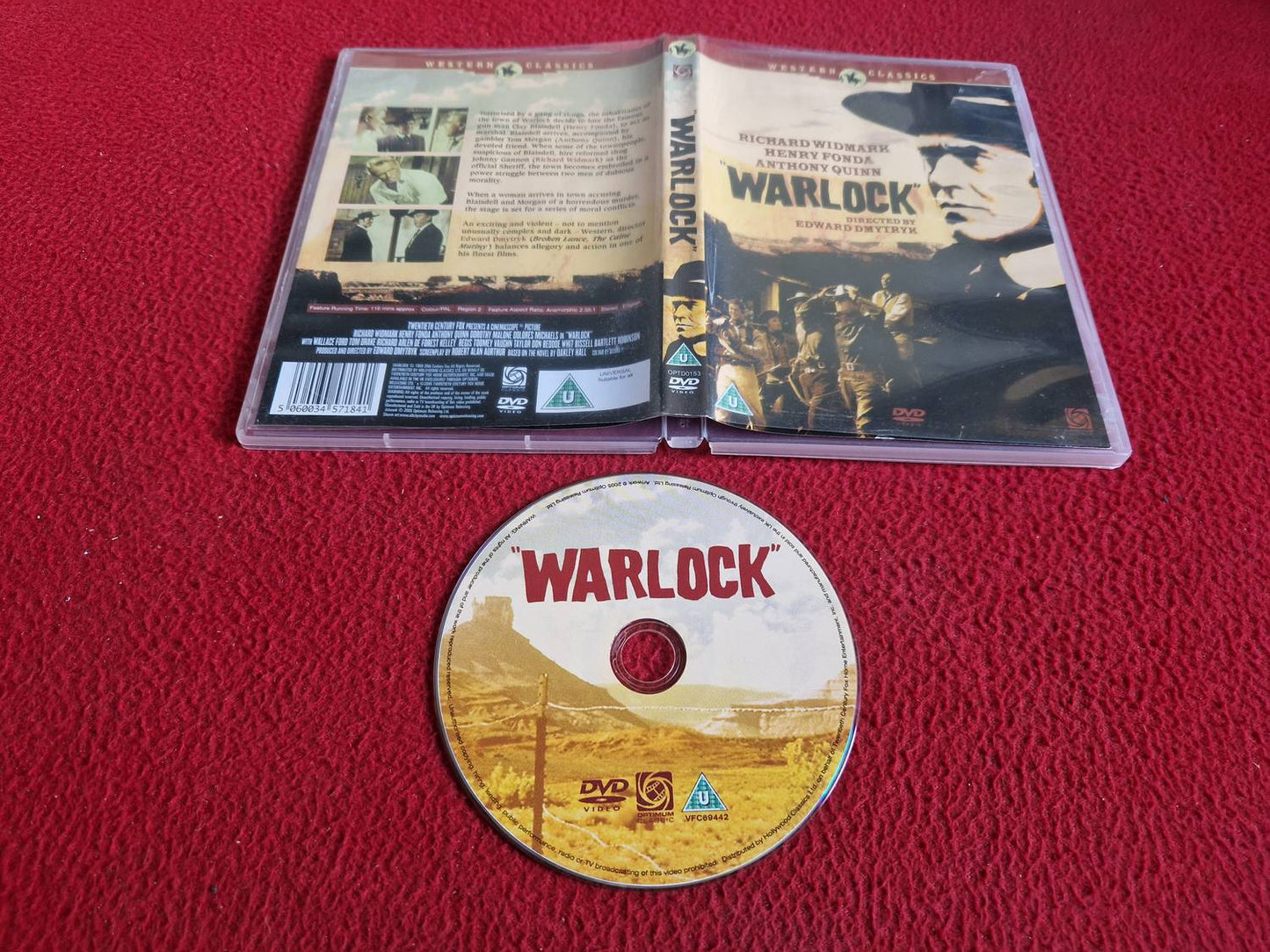 WARLOCK DVD