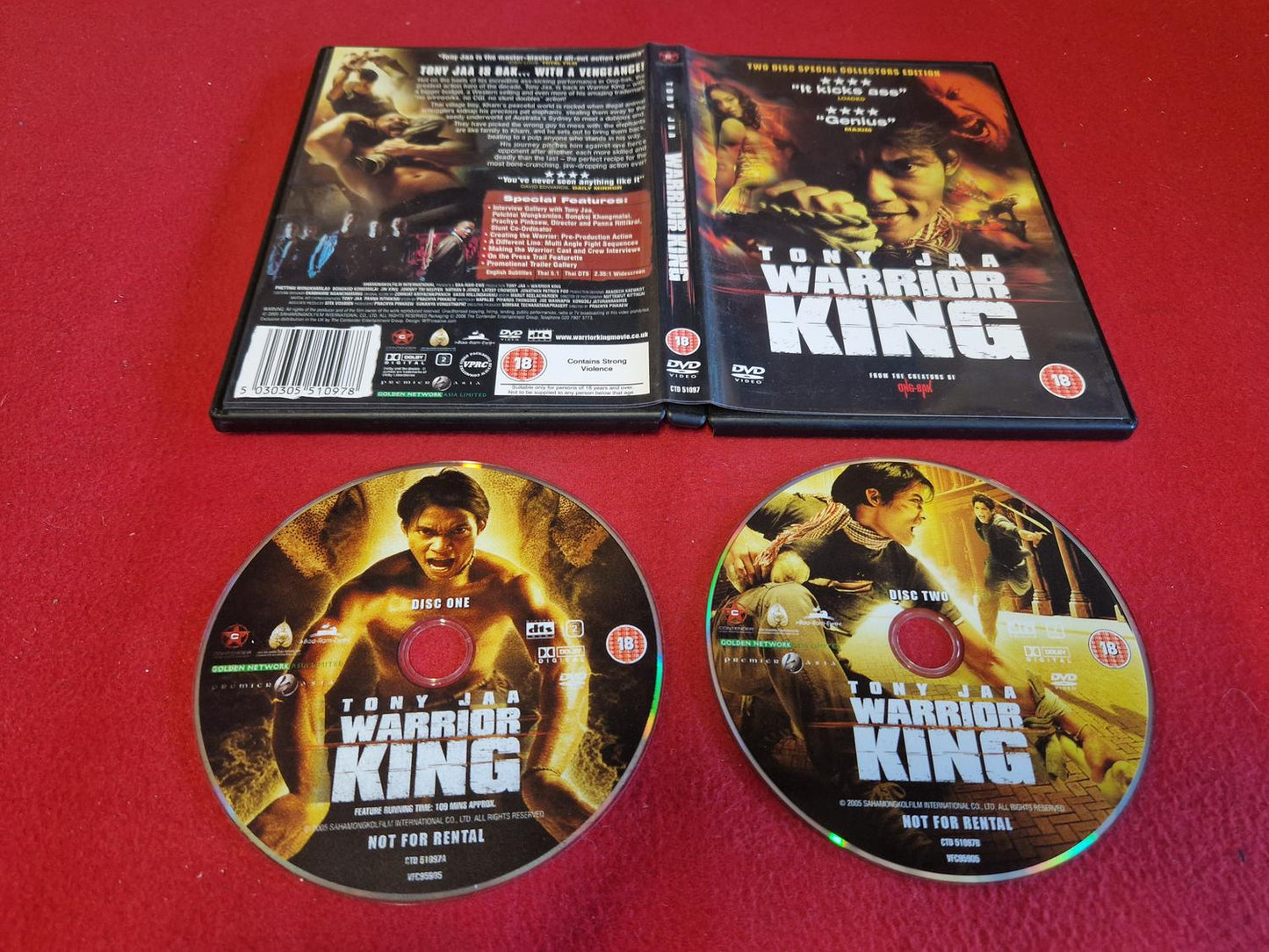 WARRIOR KING till DVD