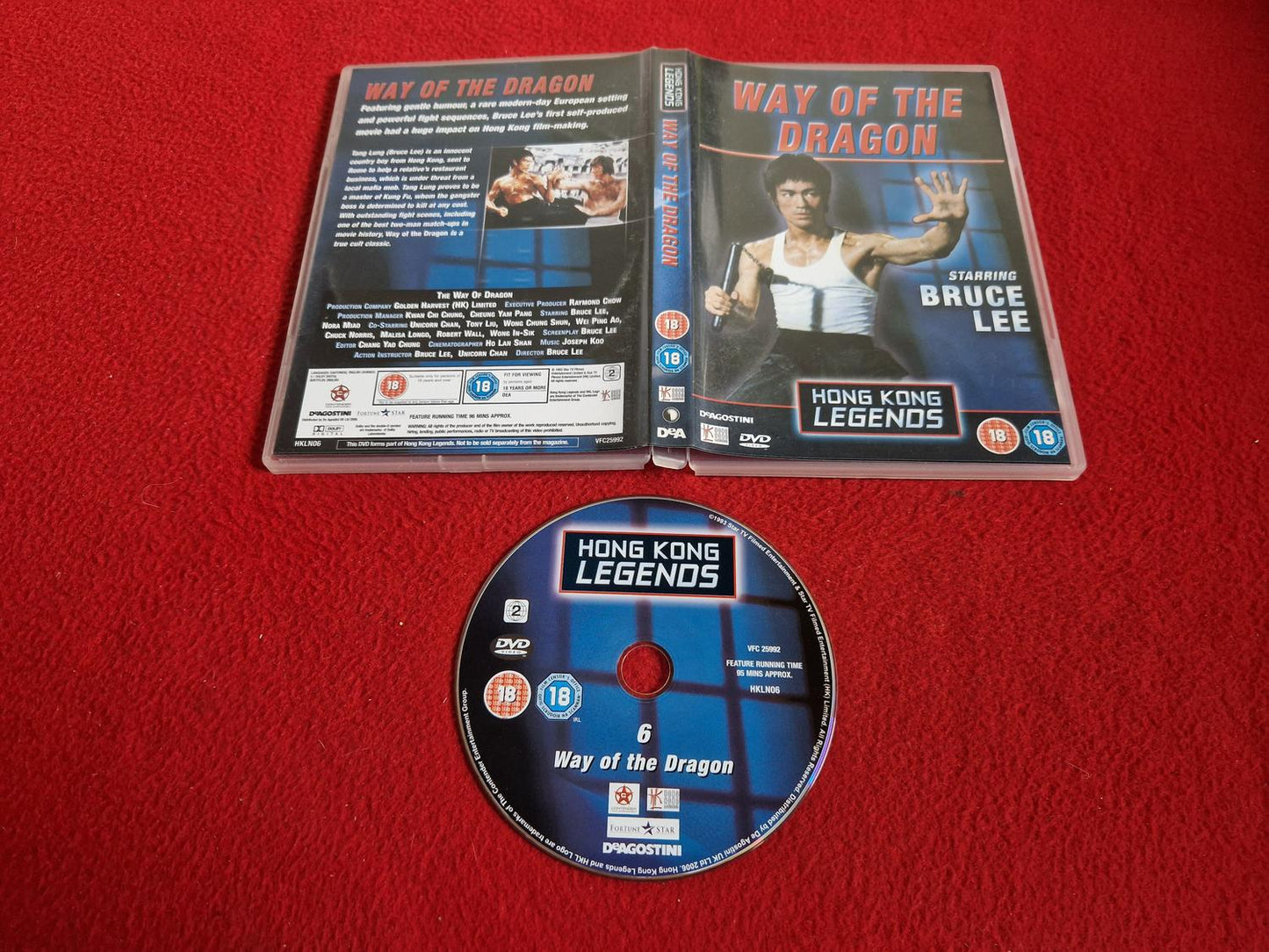 WAY OF THE DRAGON [ HONG KONG LEGENDS / BRUCE LEE ] DVD