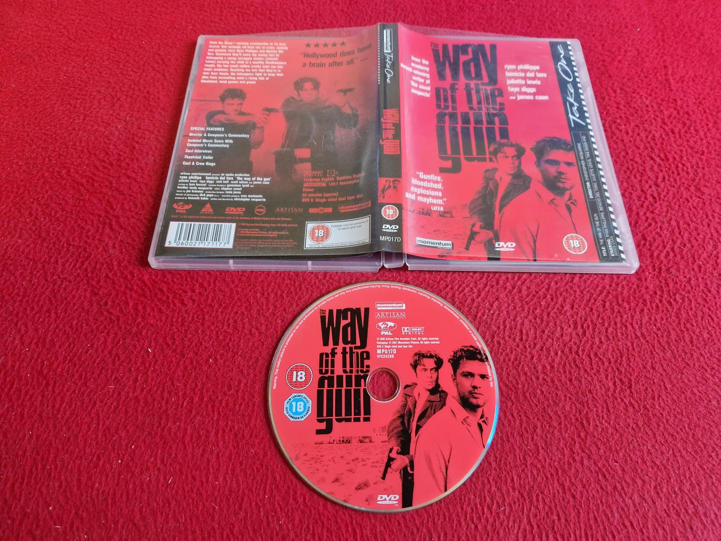 WAY OF THE GUN DVD