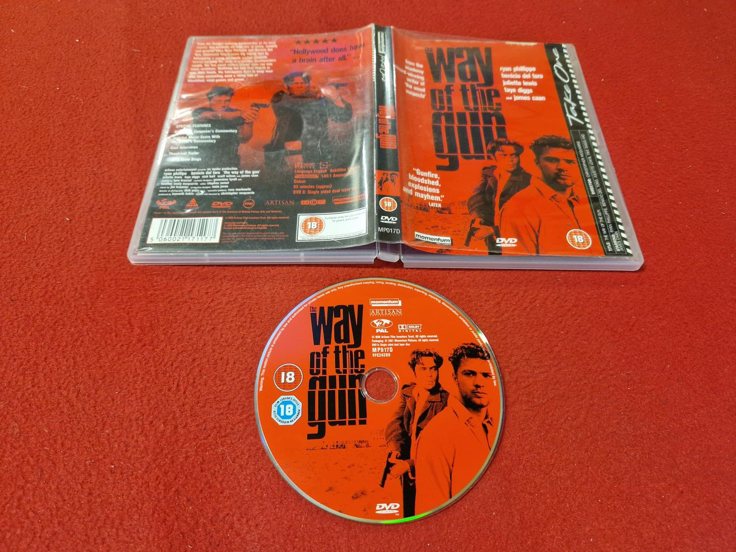 WAY OF THE GUN till DVD