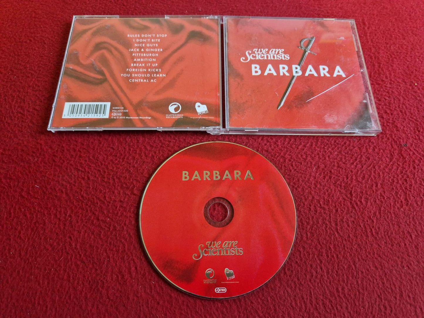WE ARE SCIENTISTS BARBARA CD
