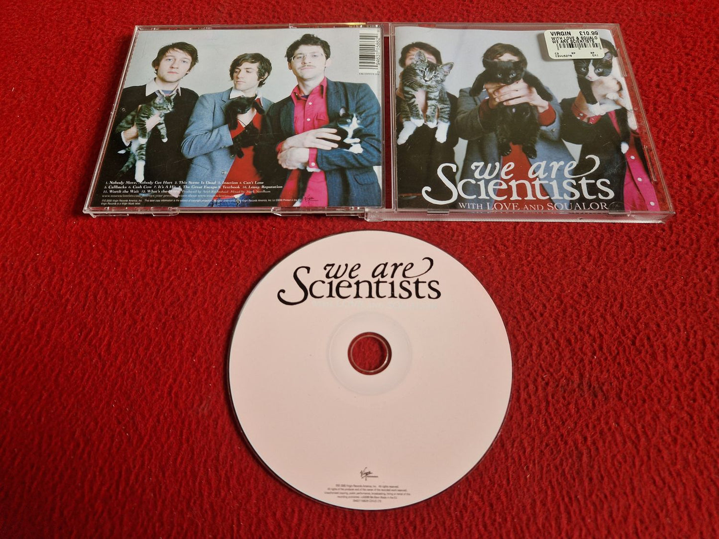 WE ARE SCIENTISTS WITH LOVE AND SQUALOR CD