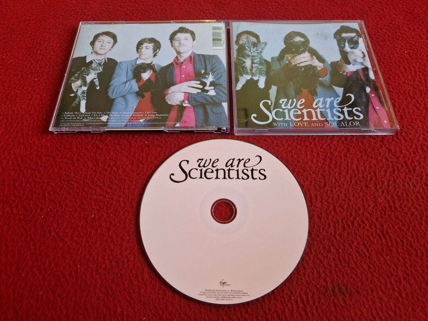 WE ARE SCIENTISTS WITH LOVE AND SQUALOR CD