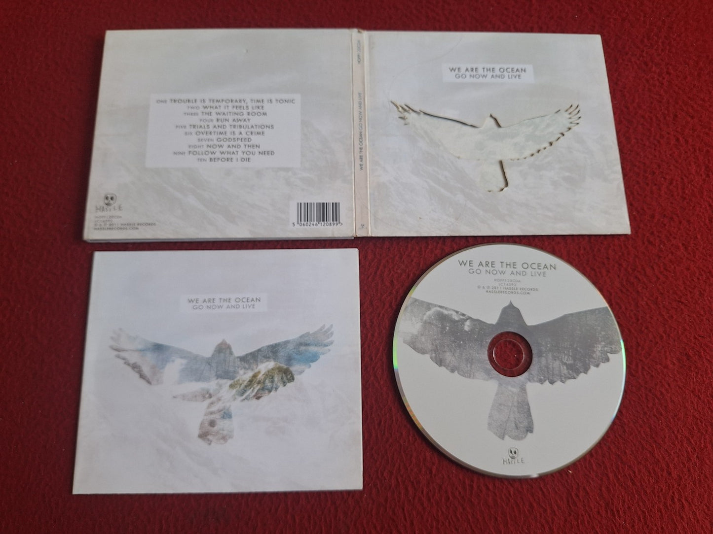 WE ARE THE OCEAN GO NOW AND LIVE CD