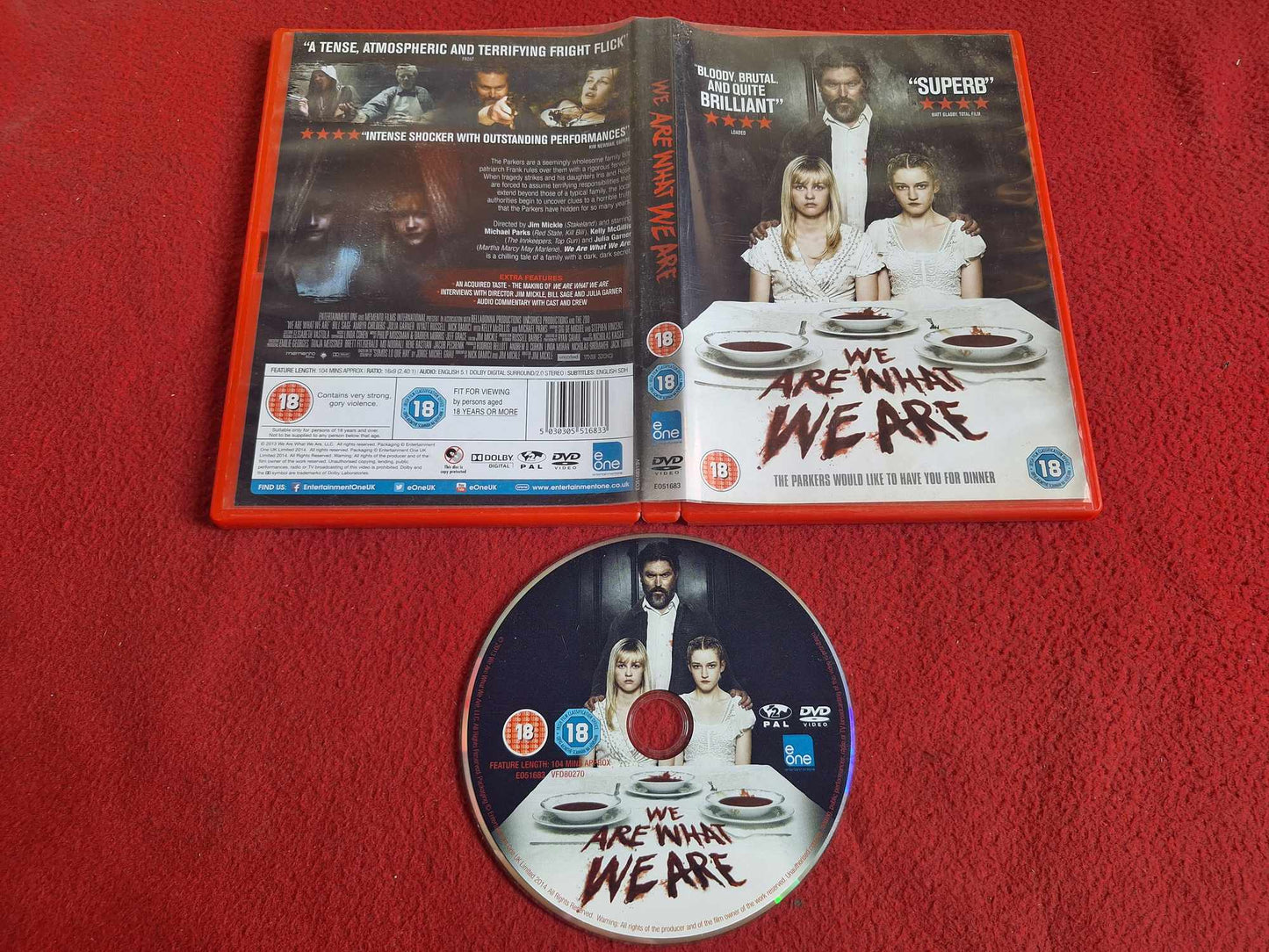 WE ARE WHAT WE ARE DVD