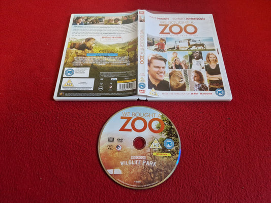 WE BOUGHT A ZOO DVD