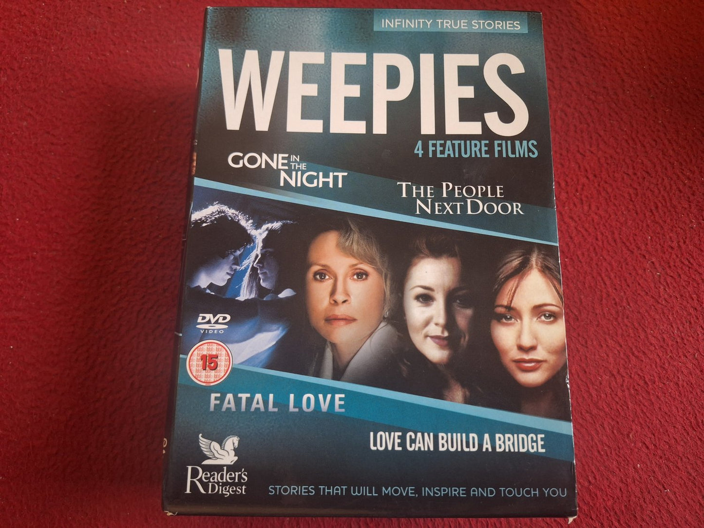 WEEPIES GONE IN T NIGHT/PEOPLE NEXT DOOR/FATAL LOVE/LOVE CAN BUILD... BOX DVD