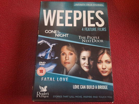 WEEPIES GONE IN T NIGHT/PEOPLE NEXT DOOR/FATAL LOVE/LOVE CAN BUILD... BOX DVD